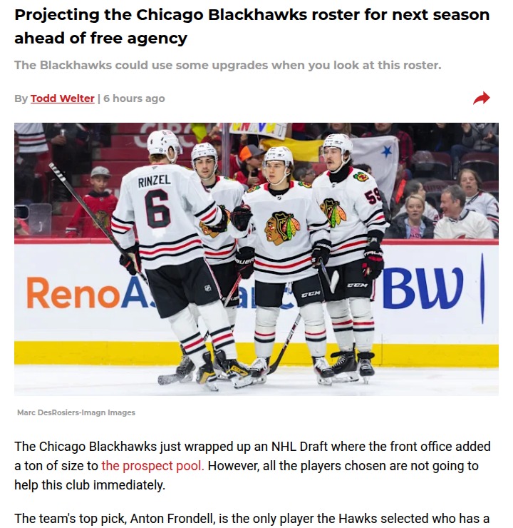 Will the Hawks Stay Quiet This Offseason?