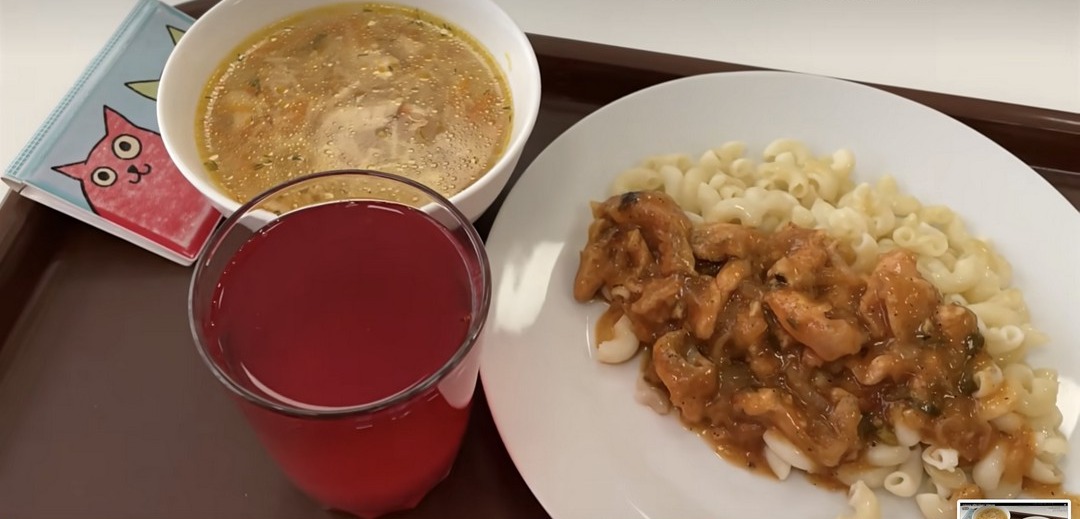 What do Russian university canteens offer?