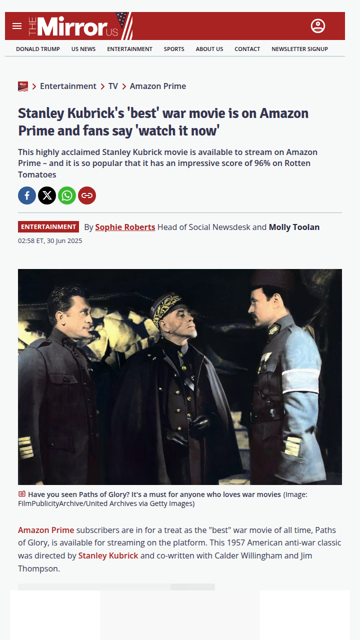 Kubrick War Movie Debate Heats Up 🔥