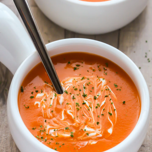 Creamy Tomato Soup in Under 30 Minutes