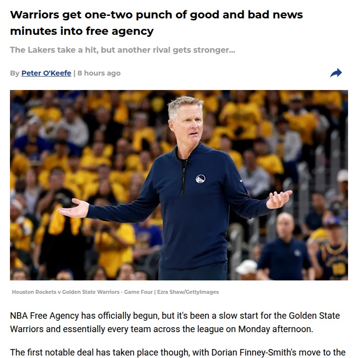 Finney-Smith to Rockets: Dubs Win or Worry?