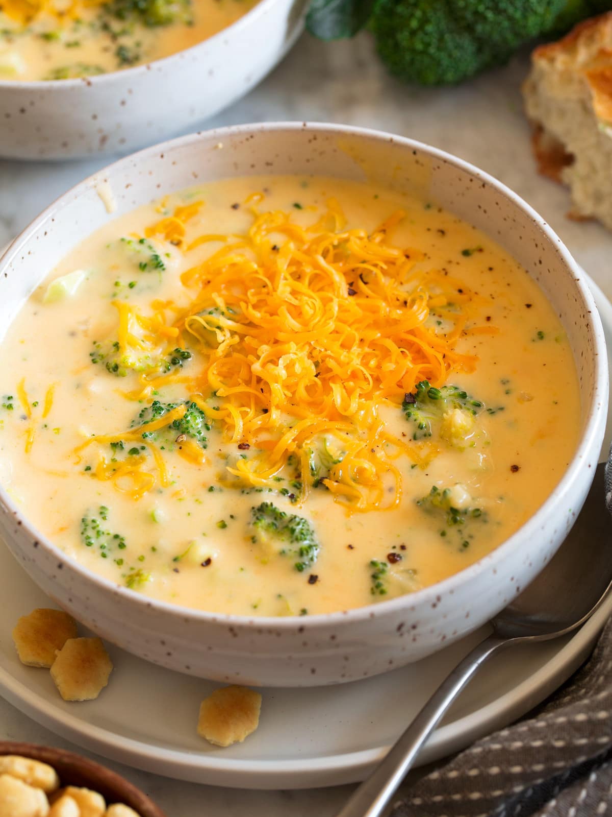 Broccoli Cheddar Soup in 4 Simple Steps
