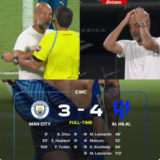 The once-dominant Premier League giants Manchester City were defeated by an Asian club!