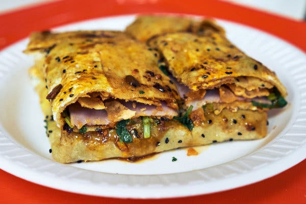 Simple steps for Northeast Chinese pancakes