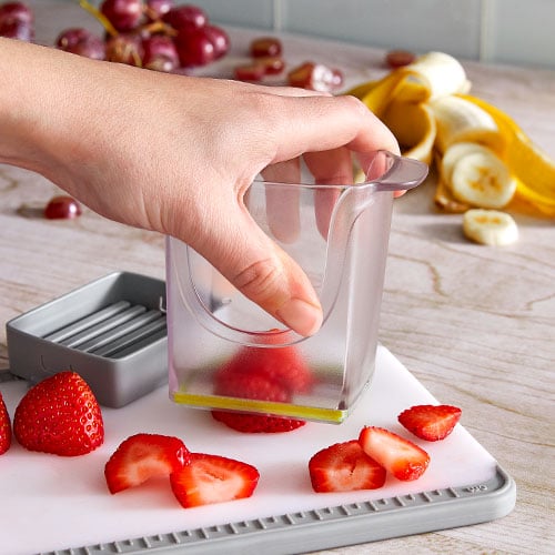Slice Strawberries in Seconds with This Handy Tool