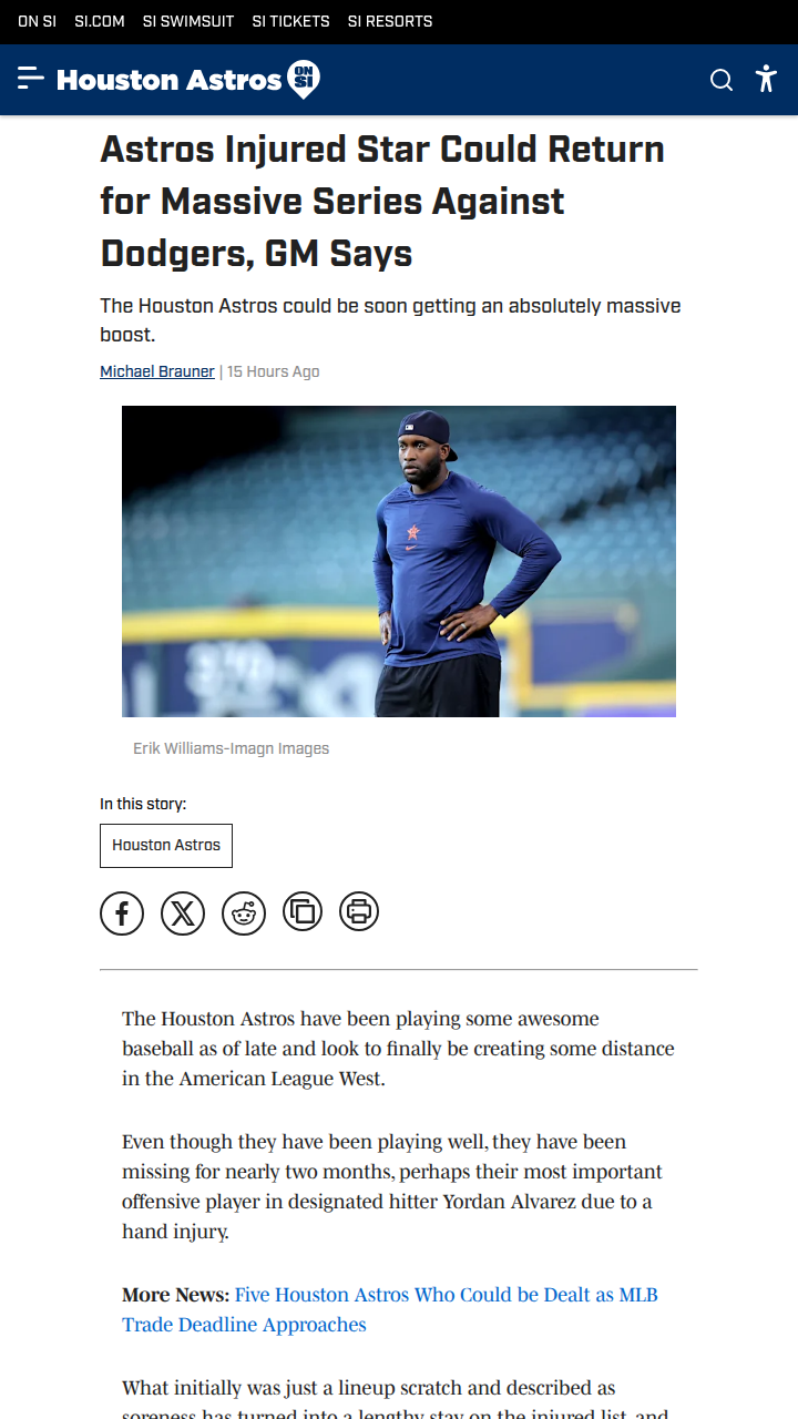 Air Yordan’s Comeback vs. Dodgers?