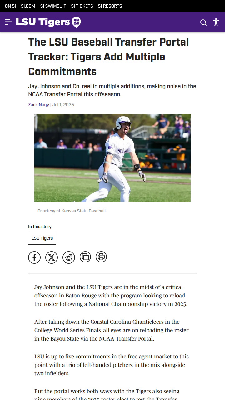 Tigers Reload: Portal Shakeup in Baton Rouge