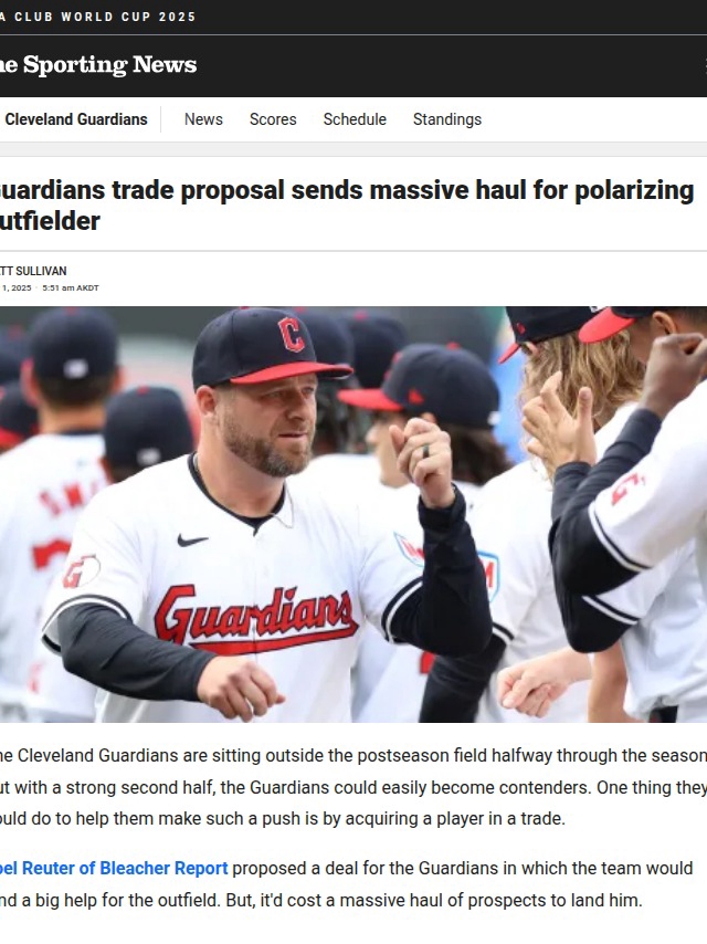Guardians Eye Cruz: Worth the Prospect Haul?