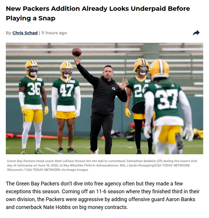 Is Nate Hobbs the Steal of the Offseason?