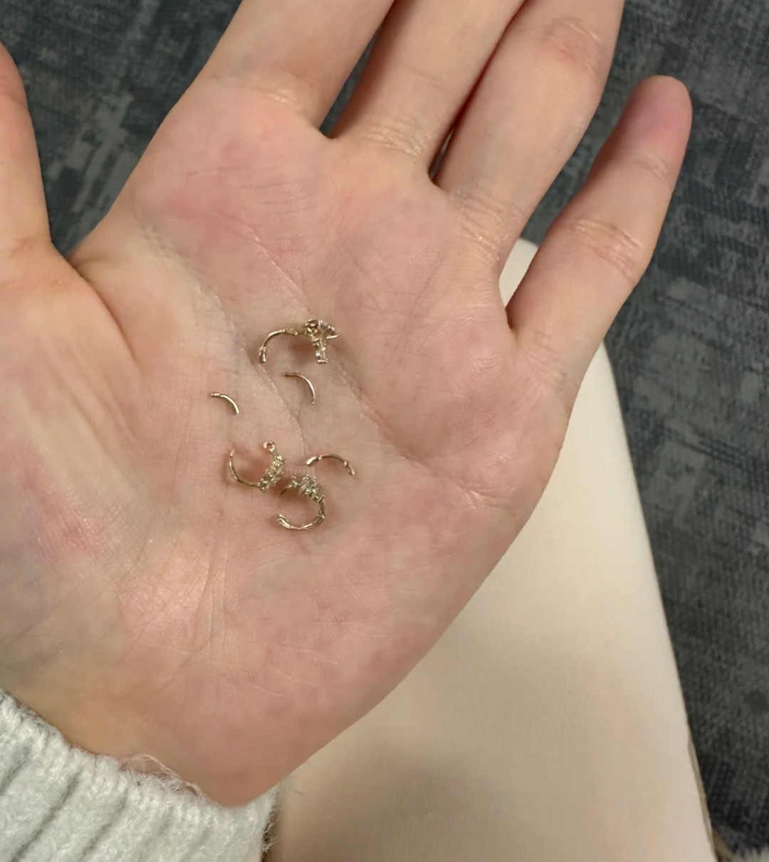 did pool water just eat my earrings?