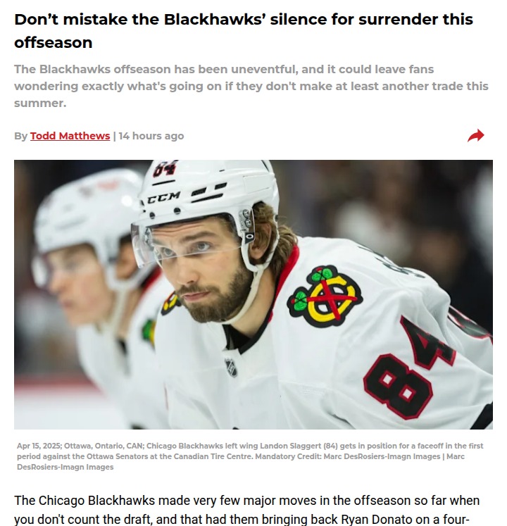 Are the Hawks Quiet or Just Calculated?