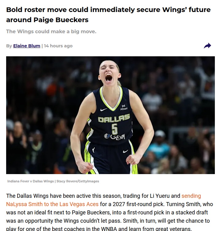 Should the Wings Trade Arike for Picks?