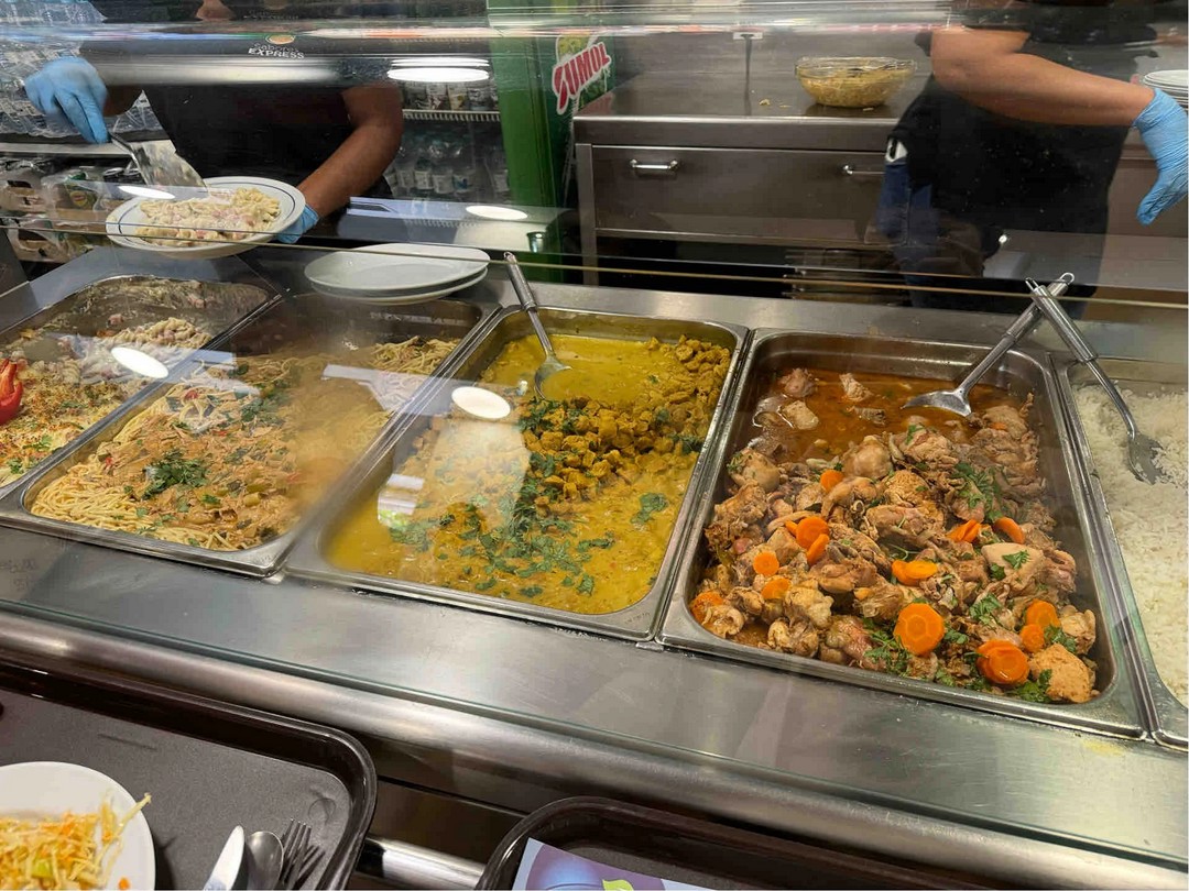 What do students have in the cafeterias of Portuguese universities?