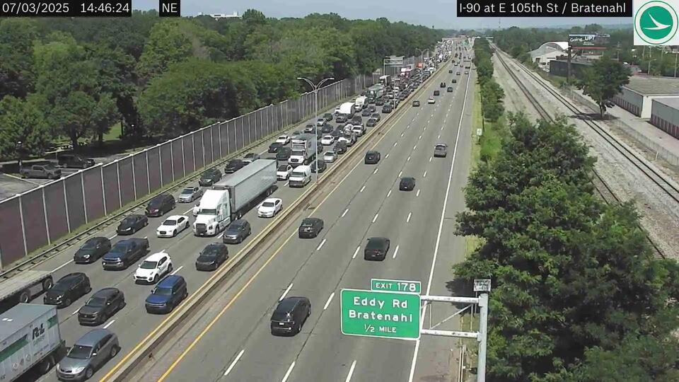 I-90 Jam Cleared—Back to Smooth Sailing!