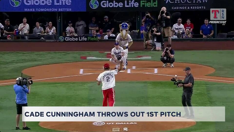 Cowboy Cade’s Homecoming at Rangers Game