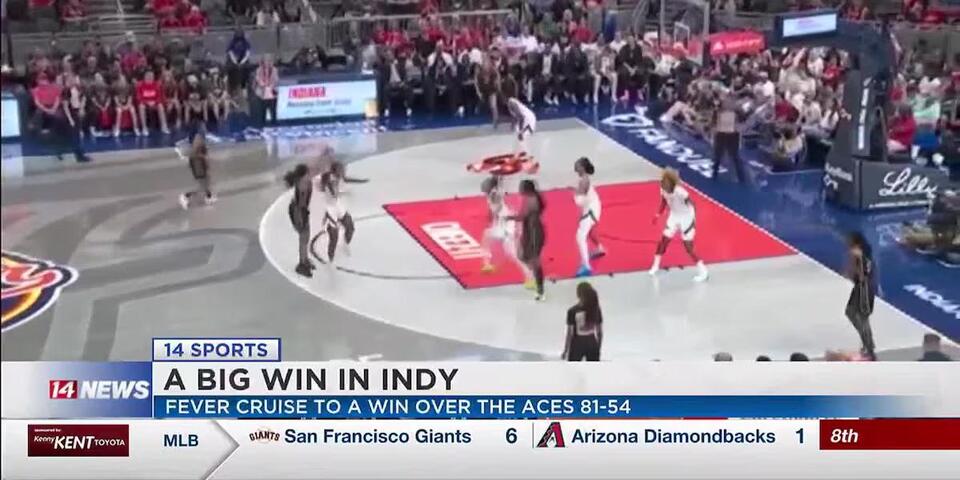 Fever Freeze Out Aces in Historic Rout
