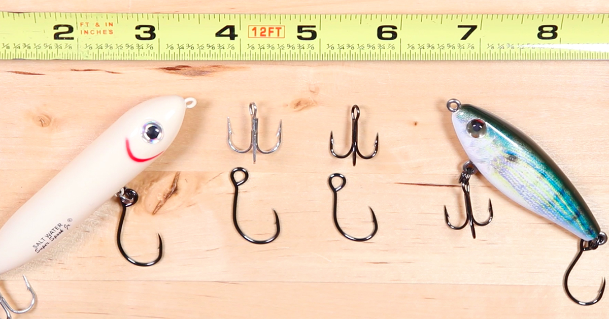 Stop losing lures with better hook choices 🪝