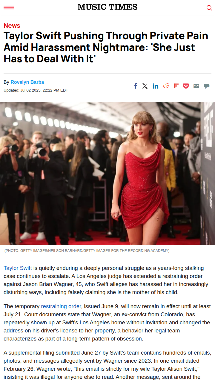 Swift’s Stalker Nightmare Gets Worse 😳