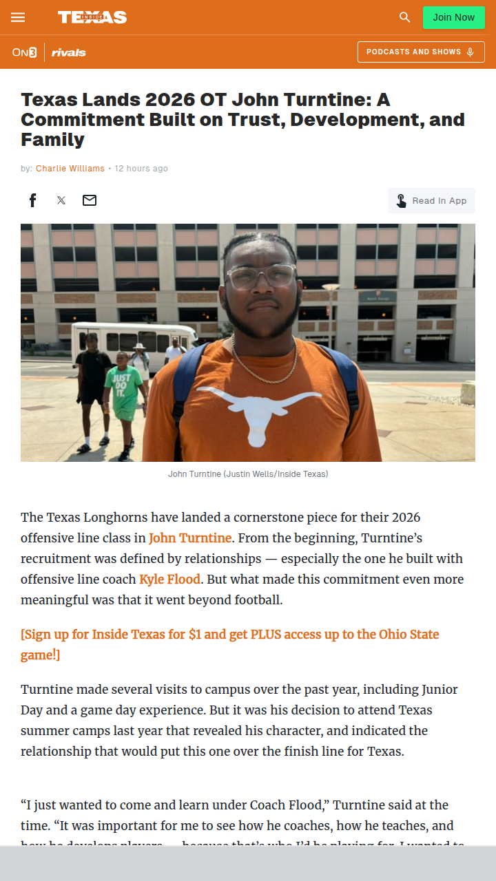 Turntine Chooses Texas: Flood’s Trust Wins Out