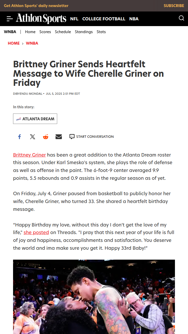 BG’s Sweet Shoutout to Cherelle Melts Hearts