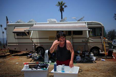 Living in RVs After LA Wildfires