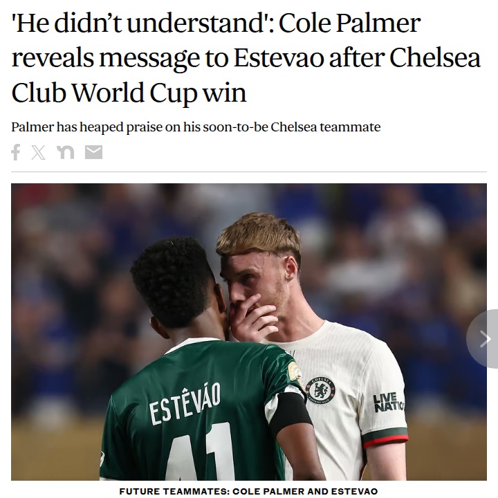 Palmer & Estevao: Future Blues Link-Up?