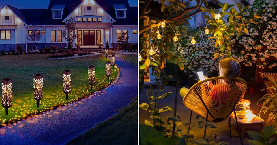 Garden Glow-Up: Solar Lights Are On Sale!