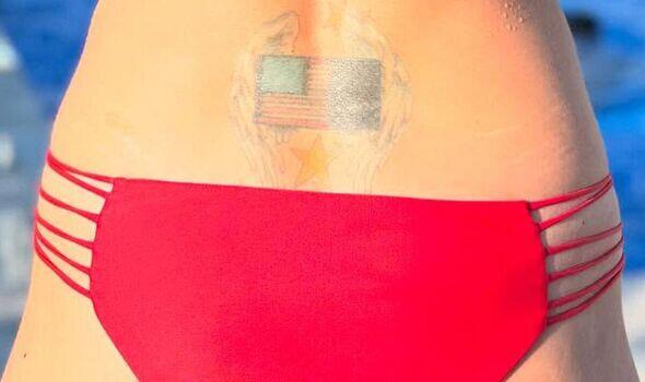Danica’s Flag Tattoo: Racing Roots & Patriot Pride