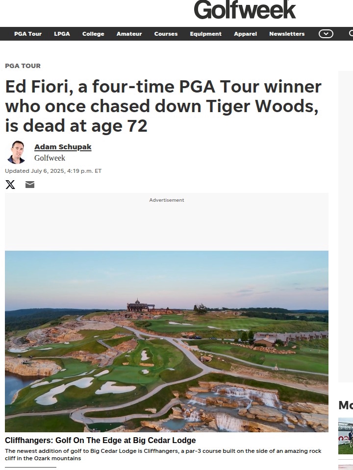 Remembering 'The Grip' vs. Tiger