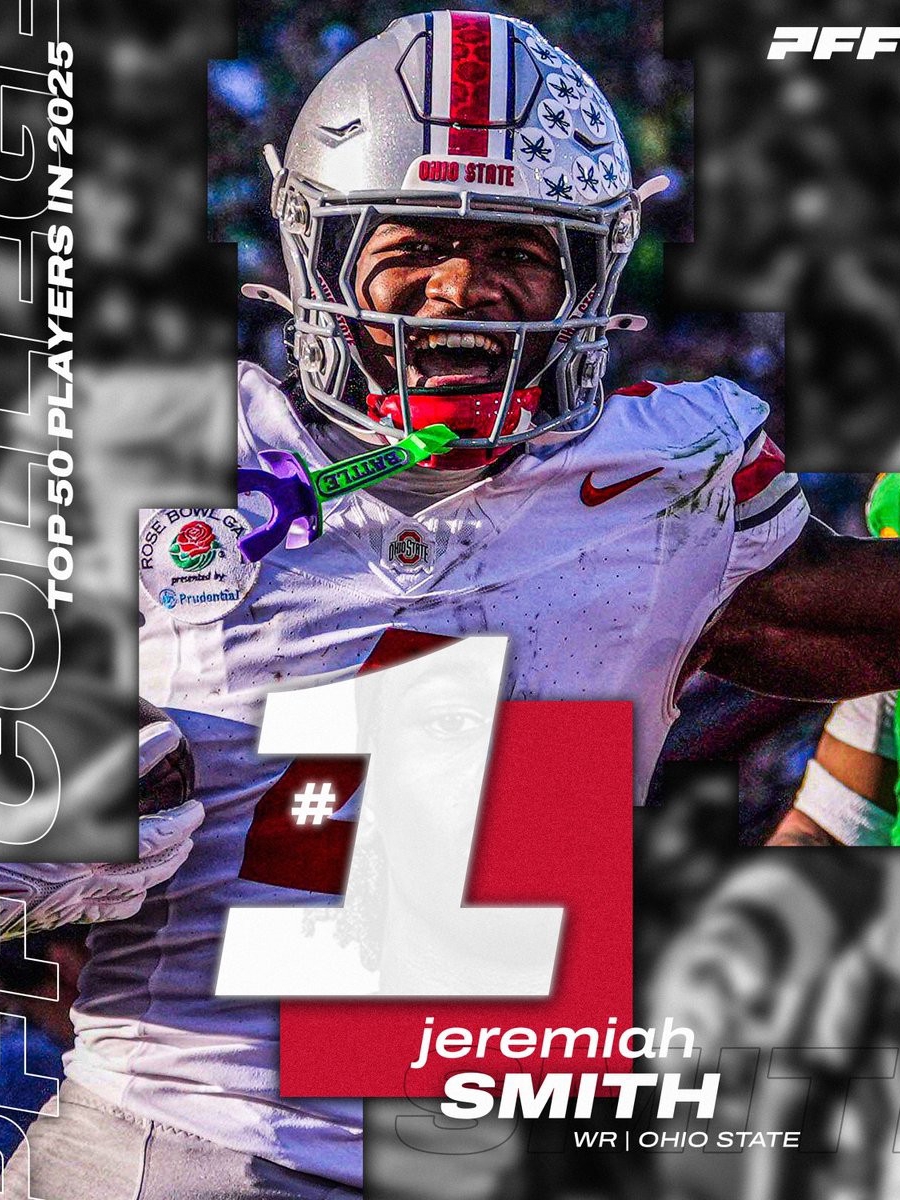 PFF’s top 1 College Football Players for the 2025 Season