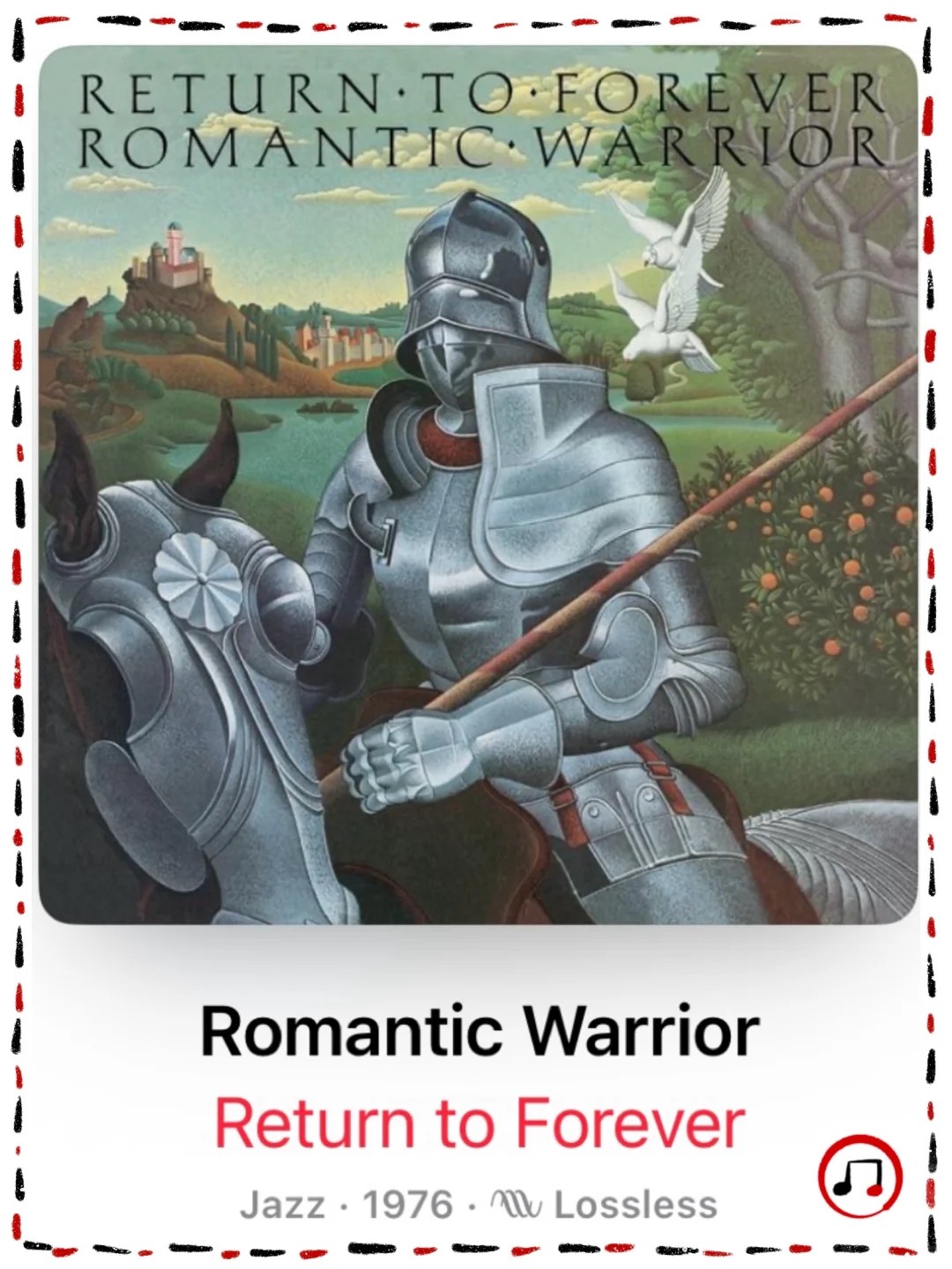 Jealous of Everyone Hearing Romantic Warrior for the First Time