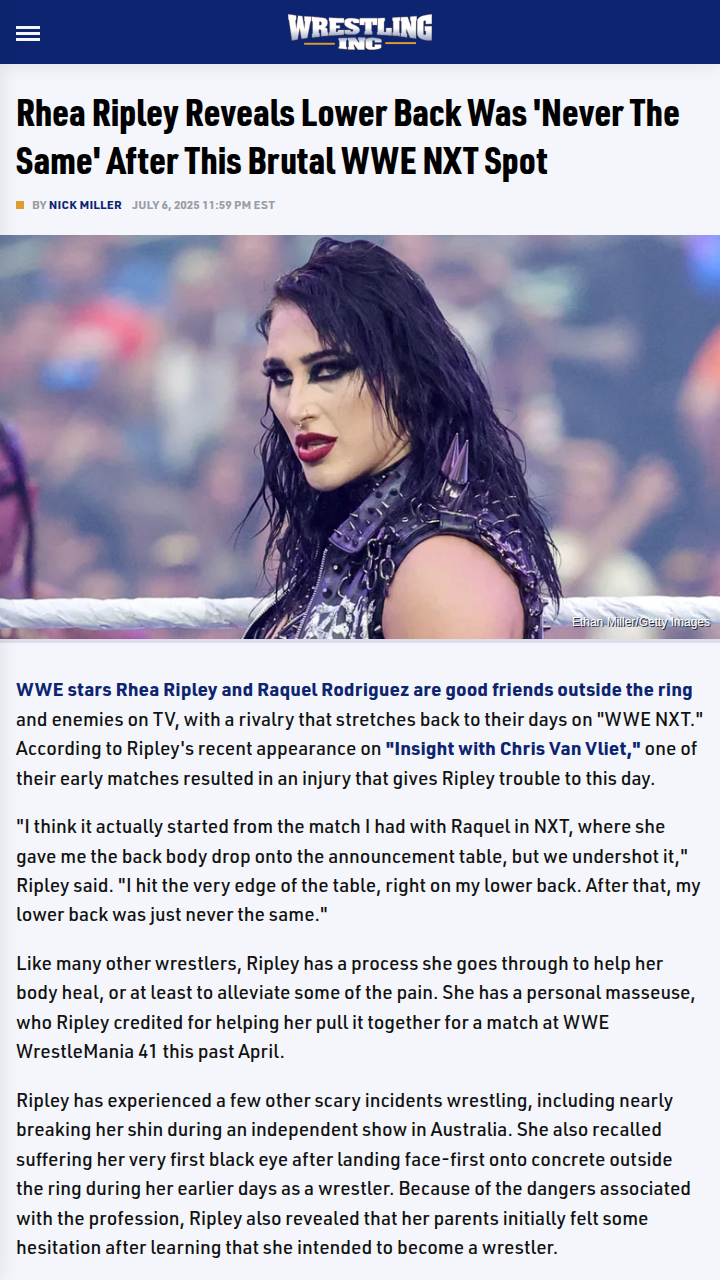 Ripley’s Rivalry With Big Mami Cool: Still Hurting?