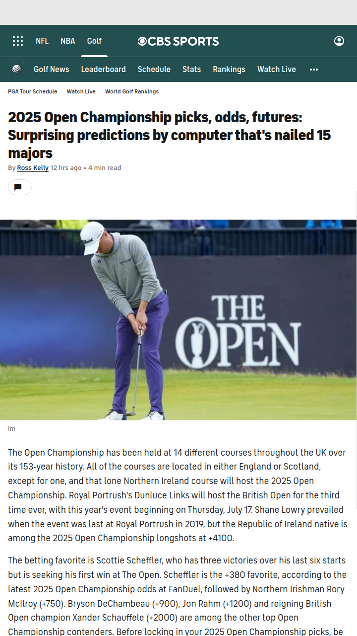 Portrush Drama: Rory to Stumble Again?