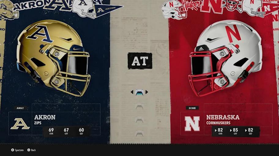 Husker Tunnel Walk & Balloons in CFB26!