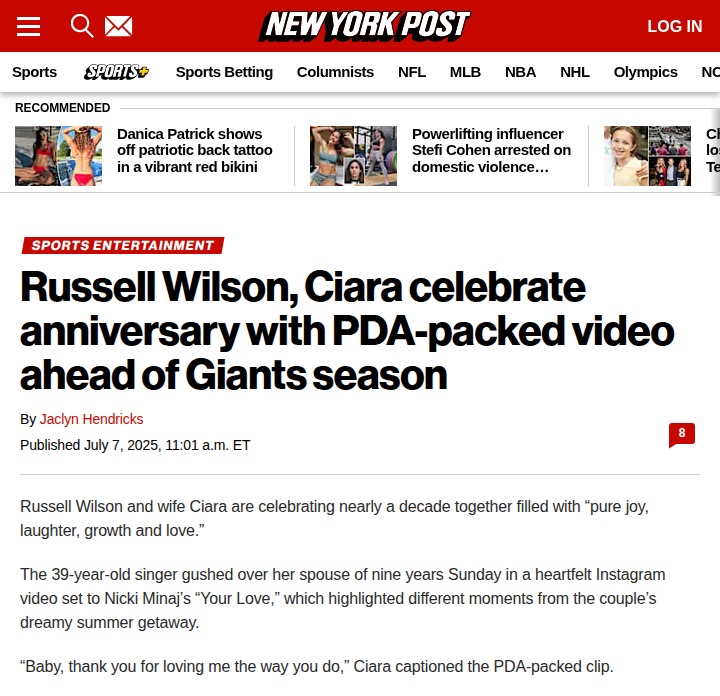 Ciara Drops Baby Hint in Anniversary Vid 👀