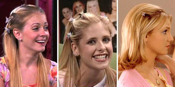In 2000, a girl simply obsessed with butterfly hair clips.