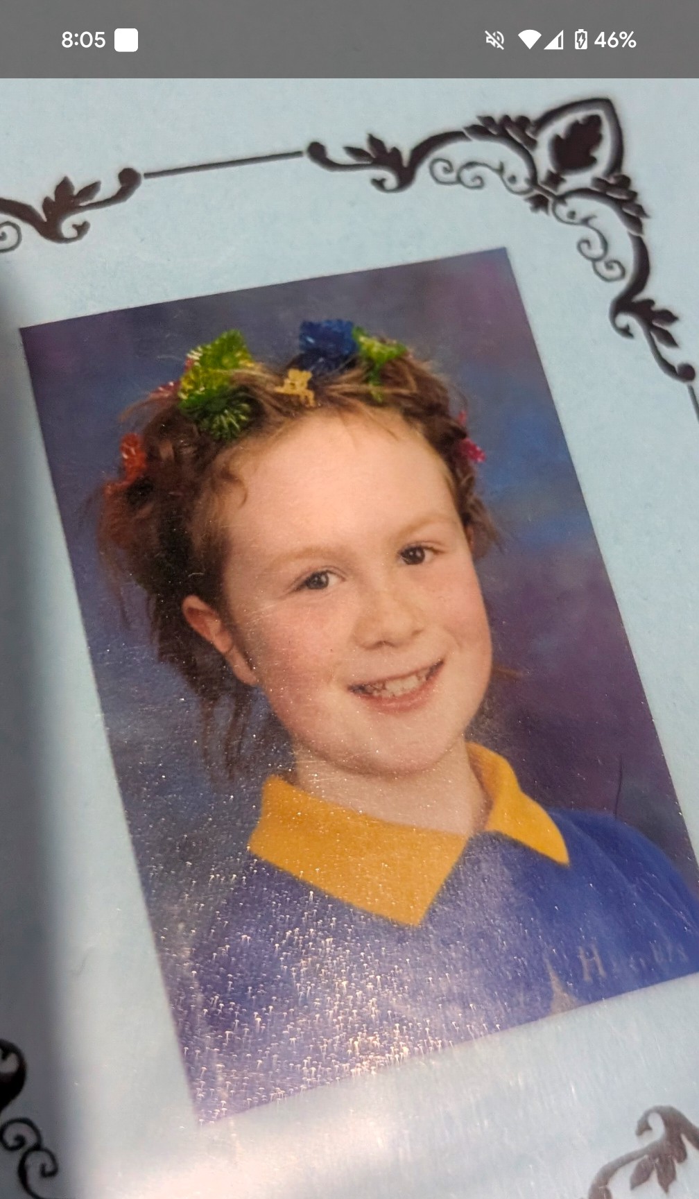 In 2000, a girl simply obsessed with butterfly hair clips.