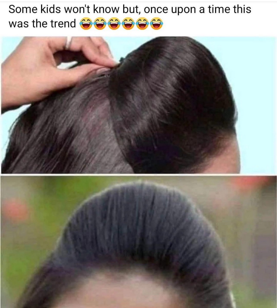 I still part my hair like this sometimes 😅