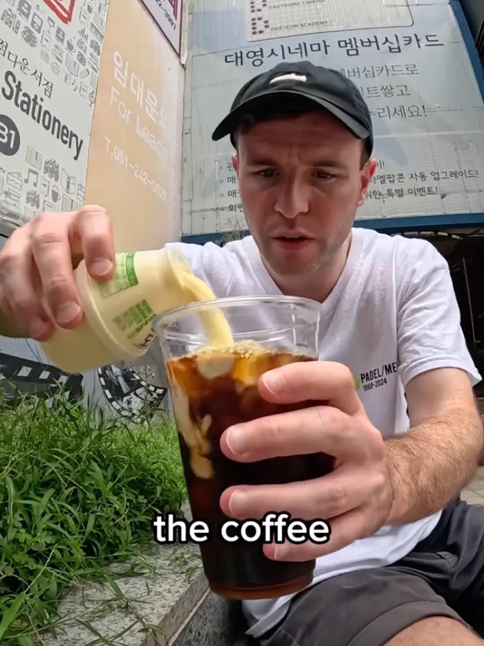 It Really Works! 🍌☕️ I tried the viral Korean-style banana milk latte