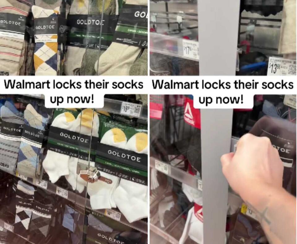You Need Help to Buy SOCKS at Walmart?!