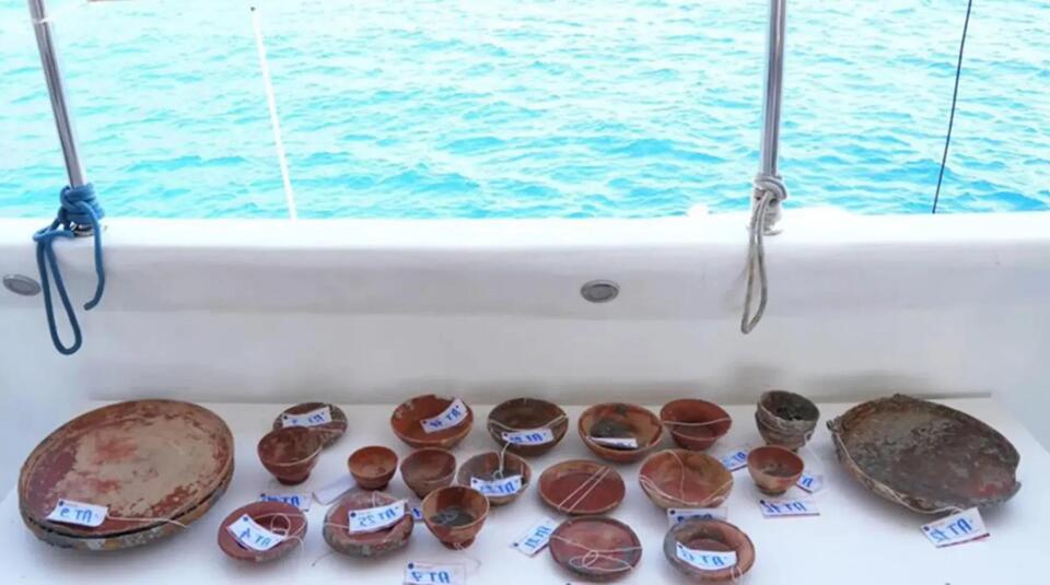 Ancient Shipwreck Yields Stunning Ceramics