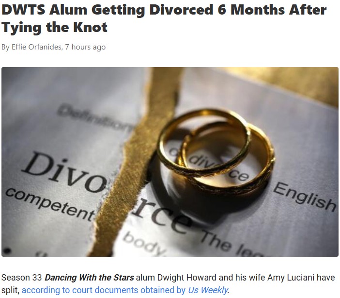 DWTS Divorce Shock Just 6 Months In! 💔