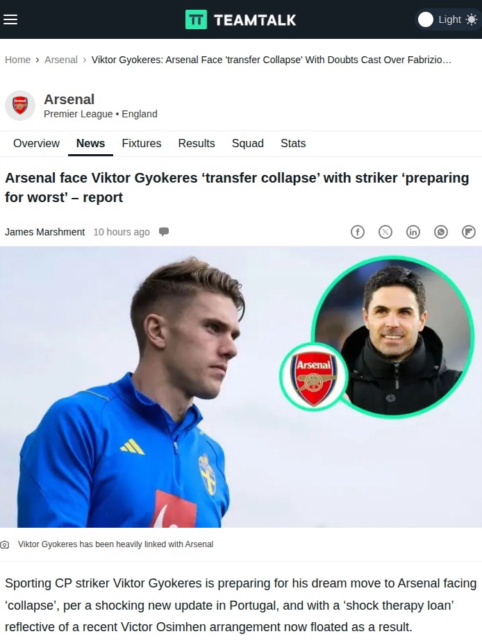 Gyokeres Saga: Will Arsenal Land Their New No.9?
