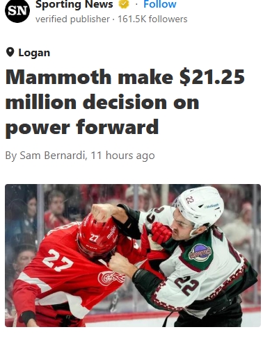 Mammoth Lock Down McBain: Smart Move?