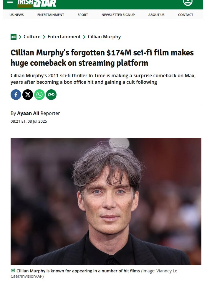 Cillian’s Sci-Fi Flick Gets a Second Life 🚀