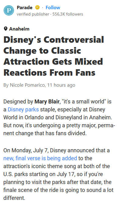 Disney’s Ride Song Just Got a Remix