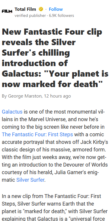 Silver Surfer's Warning Shocks Fans 🌌