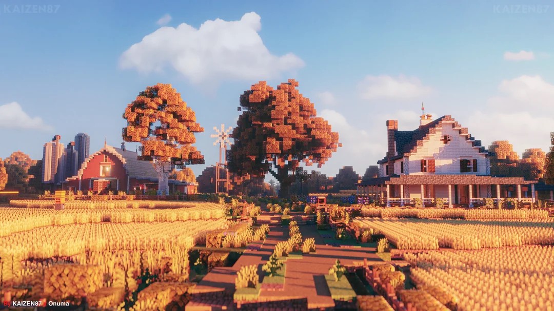Built a little farm in Minecraft after a rough day