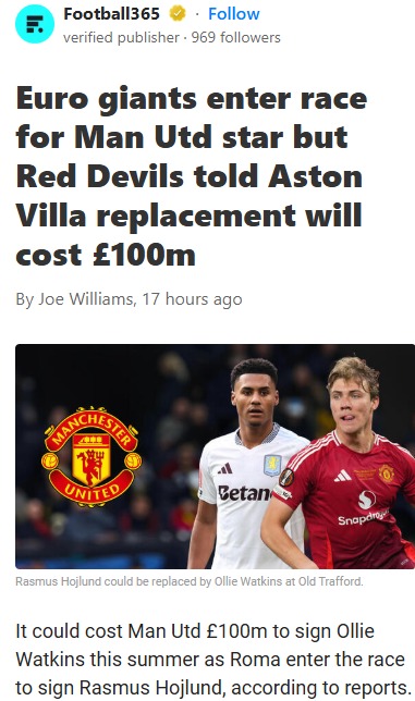 Man Utd’s £100m Striker Dilemma!