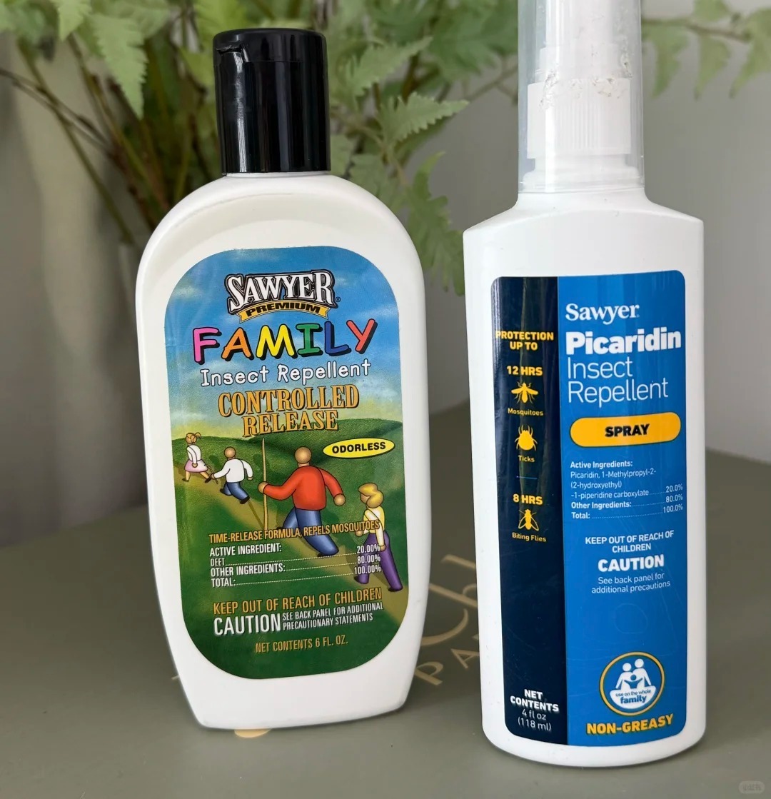 Note to hikers! Summer mosquito bites to the extent of the palm of the hand 